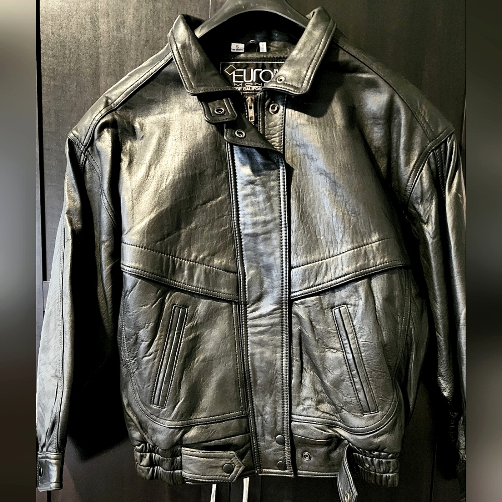 Leather Jacket (Black)